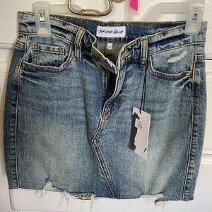 Studio Blue Arden Denim Skirt sz 25 NWT